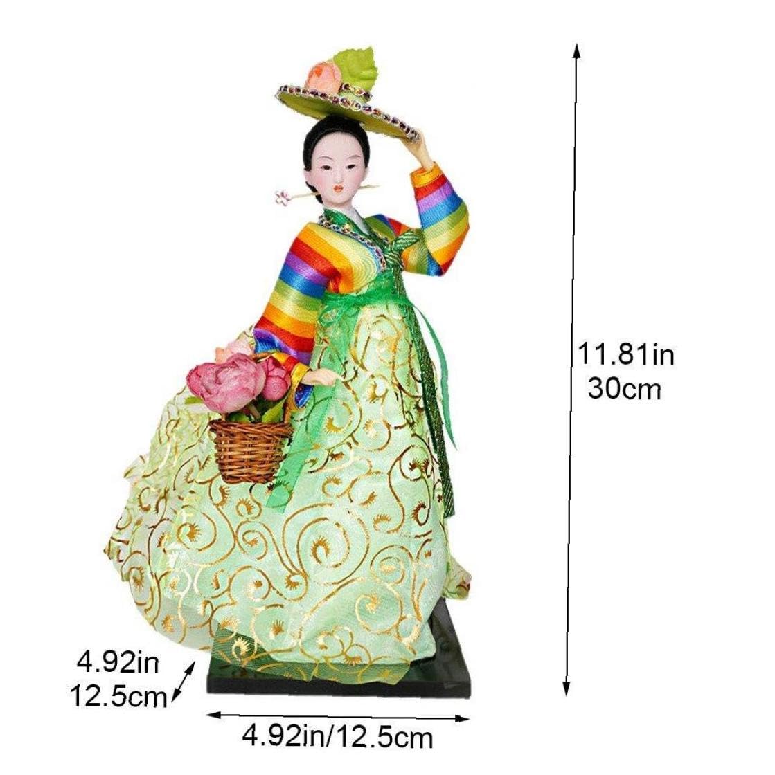 Amazon.co.jp: Toivexa 韓国 芸者人形 韓服人形 置物 芸者 女の子